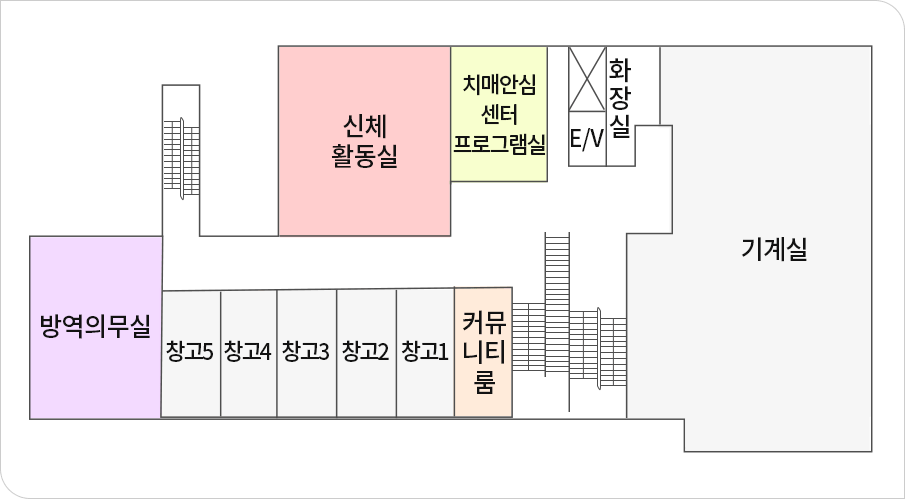 지하1층 평면도