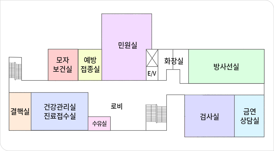 1층 평면도