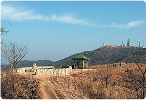 매봉재(매봉산) 거리 모습