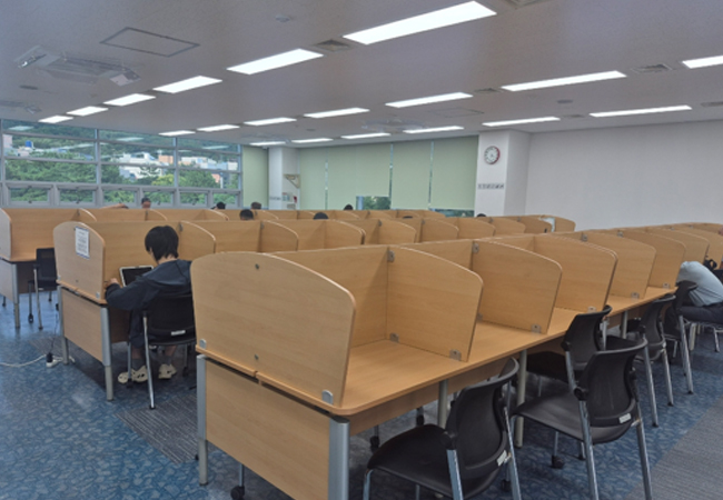 중앙도서관 리모델링 사업 현장사진-3층 열람실