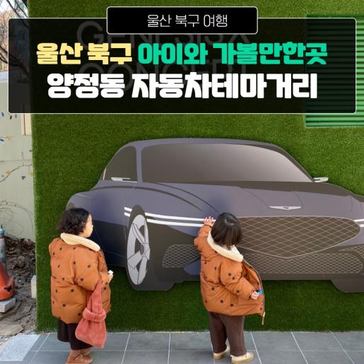 울산 북구 아이와 가볼만한 곳 - 양정동 자동차 테마거리