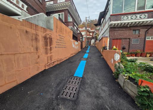 북구 염포동안전마을만들기협의회, 안심보행길 조성·화재예방 시스템 구축 등 안전마을만들기 사업 완료