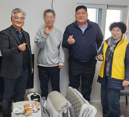 북구 양정동, 화재피해 가구 정착 위한 지원 나서