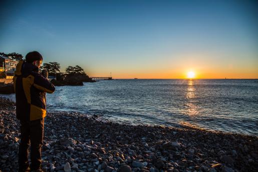 # 북구 1컷-강동동 당사 일출