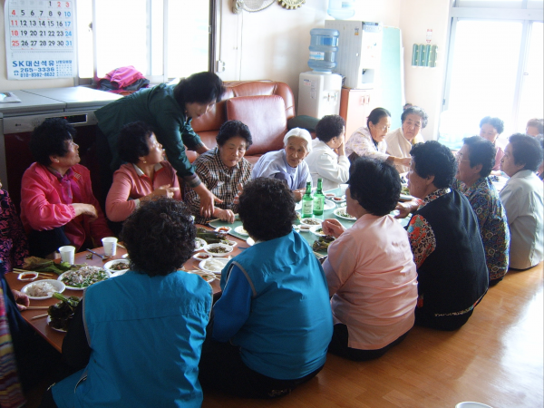 2009년 경로잔치(효성, 상방경로당)