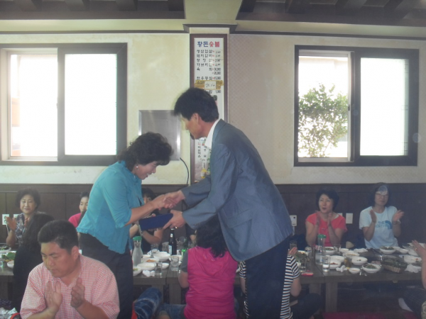 양정동 여성자원봉사회 시장표창 수상