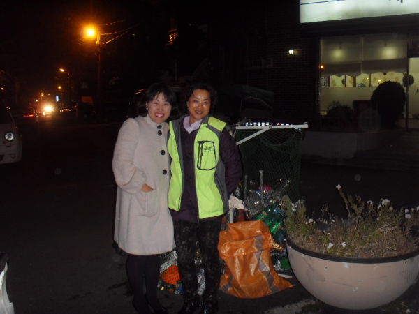 양정동 자생단체 화요야간 환경단속(12/14)