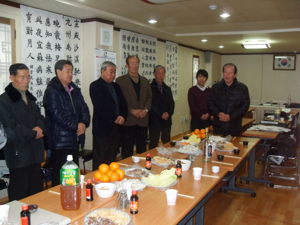 농소2동 문화의집 서예반 전시회 개최