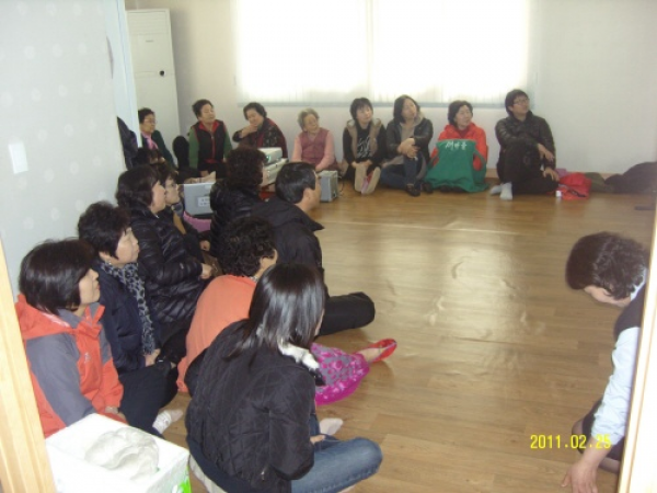 110225 사청경로당 \'찾아가는 환경교실\' 개최