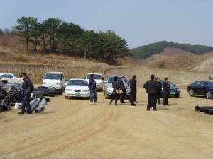 강동산하지구 공사현장을 돌아보며