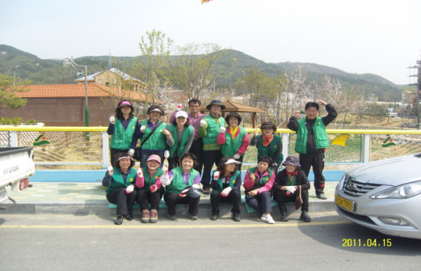 110415 송정동새마을부녀회/협의회 \'화동천 청소\'