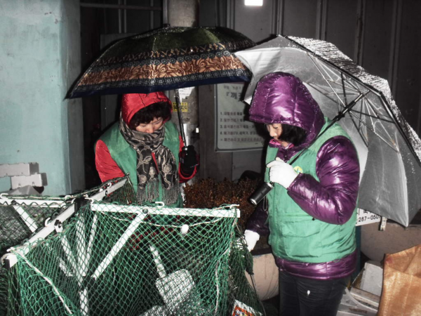 2012년 2월 셋째주 분리수거 야간계도 활동 실시
