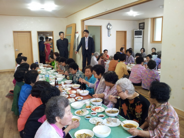 신전마을 경로잔치 개최