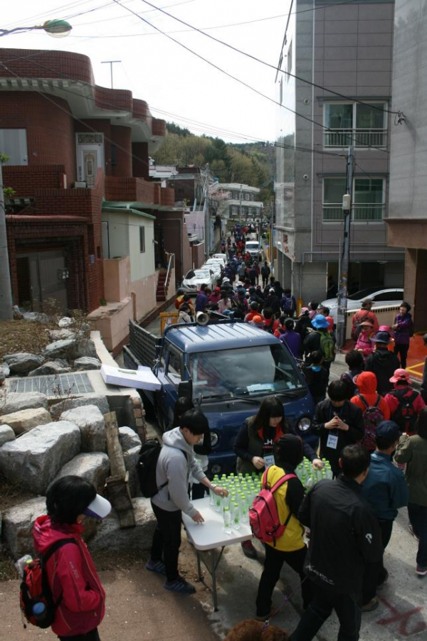 2013년 염포사랑 벚꽃길 등반대회 행사 - 등반