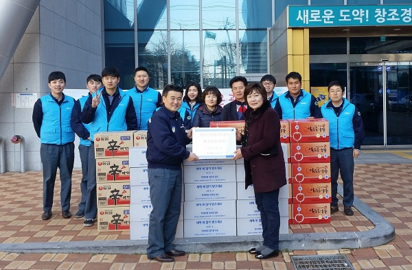 현대제철 설맞이 지원금 전달