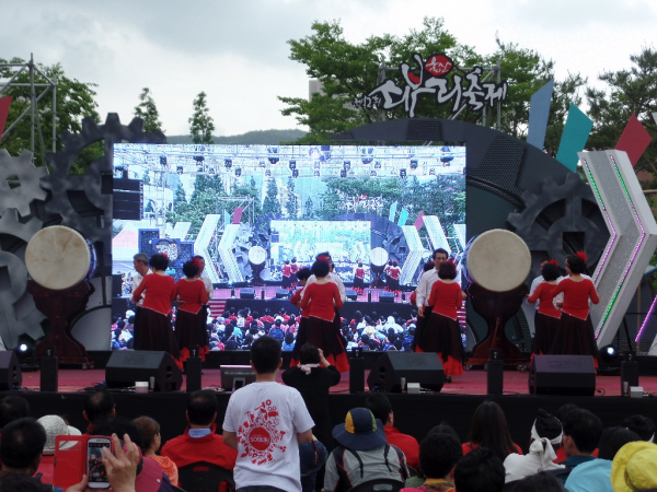 제12회 울산쇠부리축제 어울림한마당 참가(실버사교댄스)