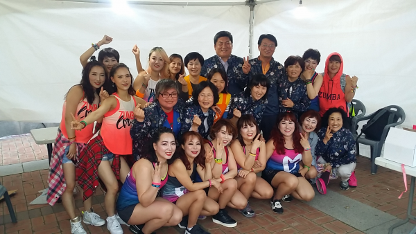 제13회 울산쇠부리축제 우리동 줌바팀 공연 