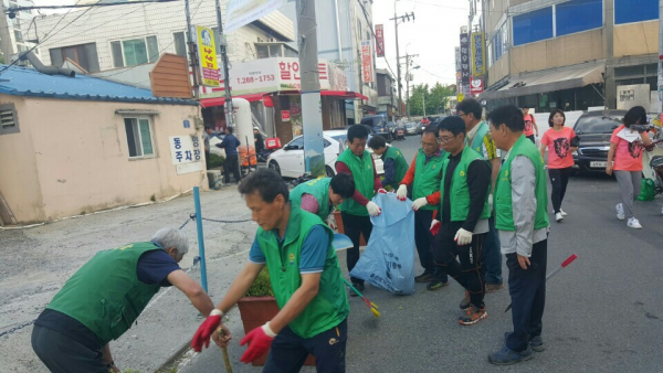 (희망.클린 양정만들기)새마을 협의회 관내 환경정비