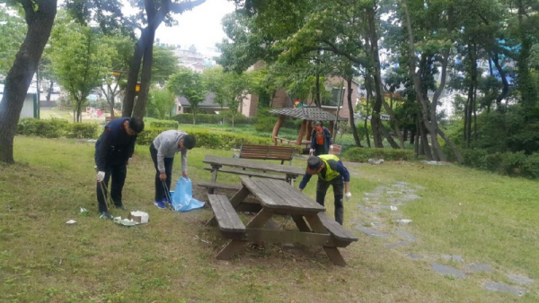 (희망.클린 양정 만들기) 양정동 체육회 관내 환경정비