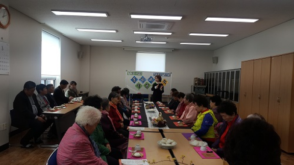 양정동 한글교실 2018년도 입학식 및 개강식 개최