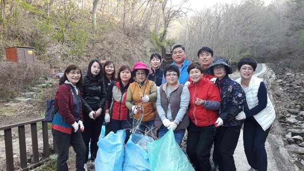 오치골 텃밭 환경정비