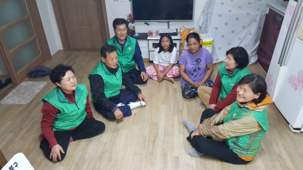 양정동 새마을회 다문화가정 방문