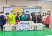 양정동 봉틀이사랑방 여성용품 파우치 후원 전달식