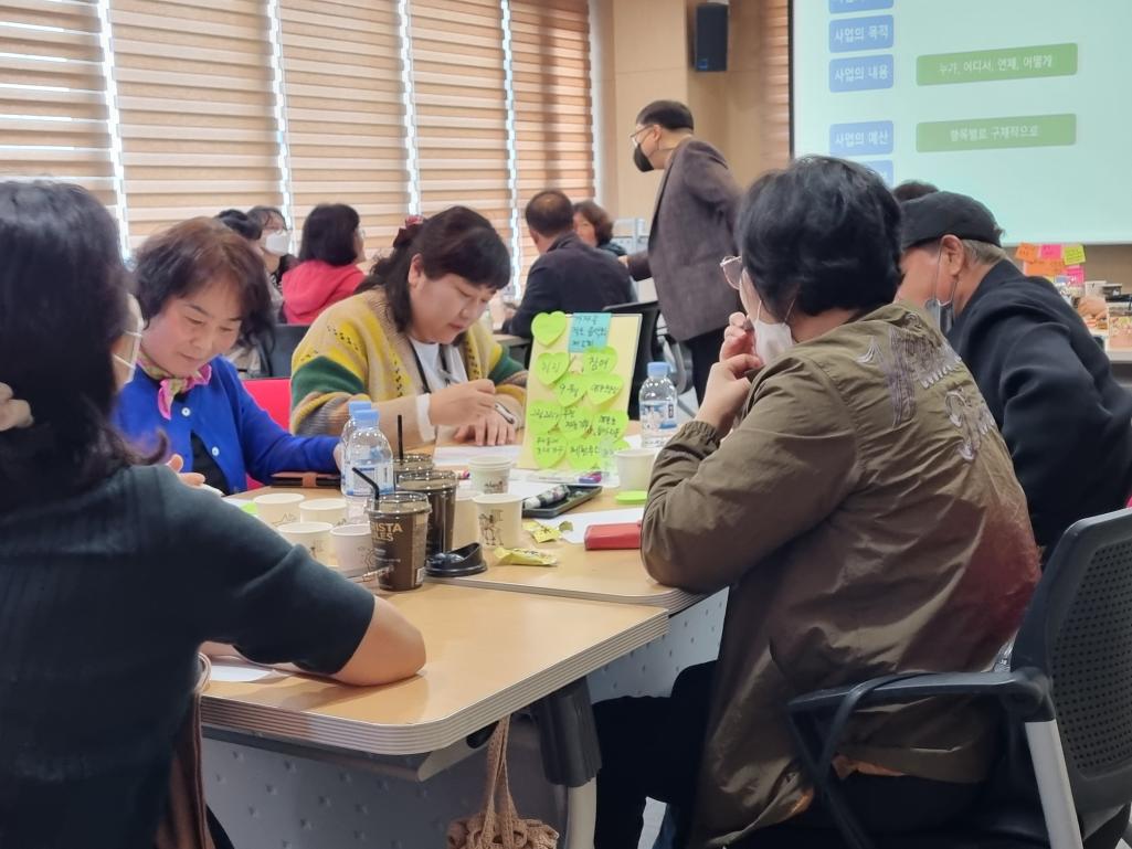 (23.3.22.) 주민자치회 마을의제 발굴 워크숍 3차