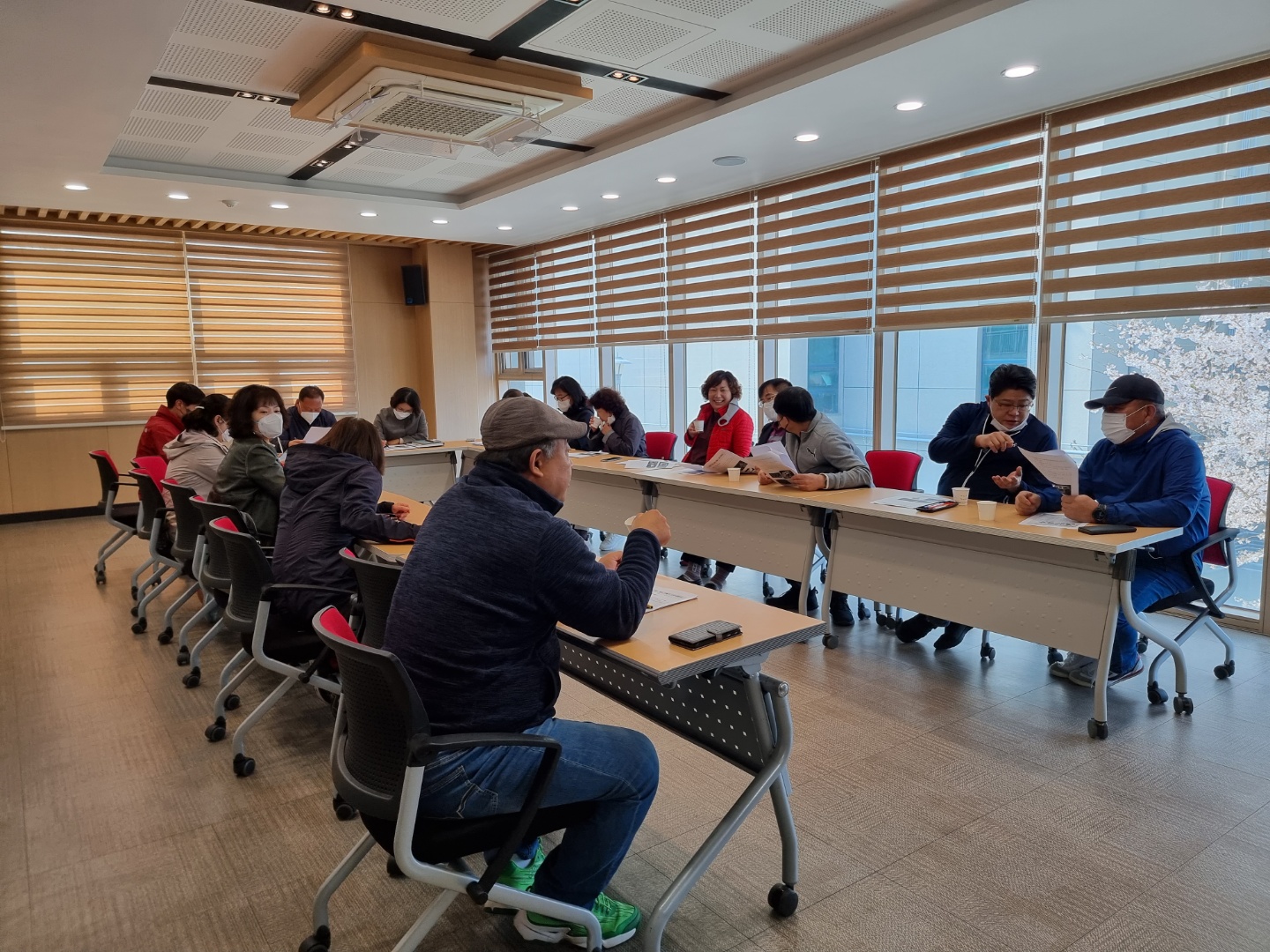 (22.4.6.) 안녕한 염포만들기 공모사업 관련 단체장 간담회