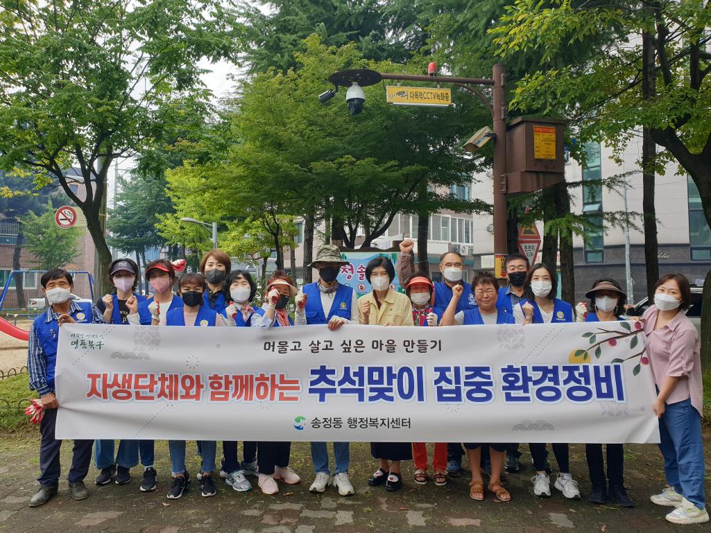 추석맞이 집중 환경정비(바르게살기위원회)